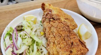 Crispy Fried Catfish with Homemade Tartar Sauce