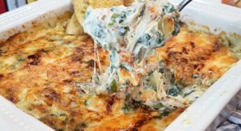 Crab Spinach Artichoke Dip